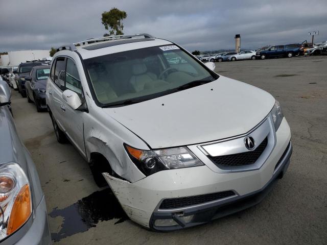 2HNYD2H6XBH523532 - 2011 ACURA MDX TECHNOLOGY WHITE photo 4