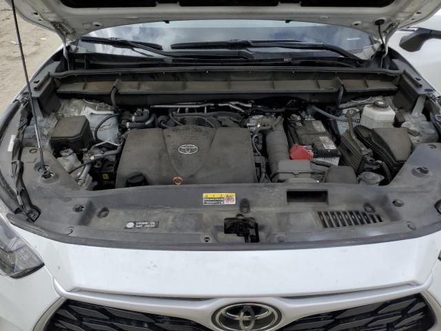 5TDHZRAH4NS130935 - 2022 TOYOTA HIGHLANDER XLE WHITE photo 12