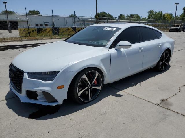 WUAWAAFC3HN903324 - 2017 AUDI RS7 PRESTIGE WHITE photo 1
