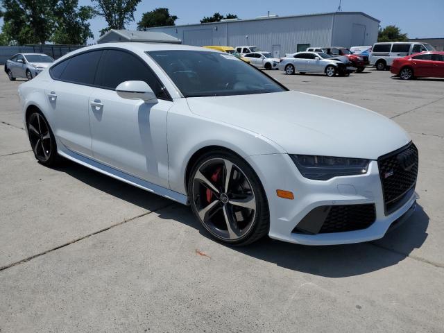 WUAWAAFC3HN903324 - 2017 AUDI RS7 PRESTIGE WHITE photo 4