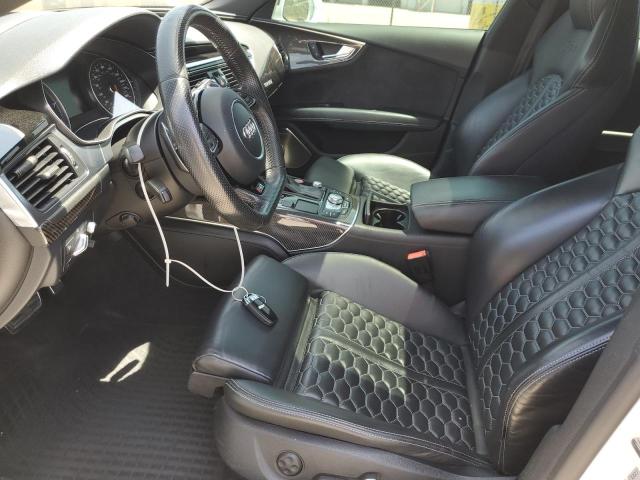 WUAWAAFC3HN903324 - 2017 AUDI RS7 PRESTIGE WHITE photo 7