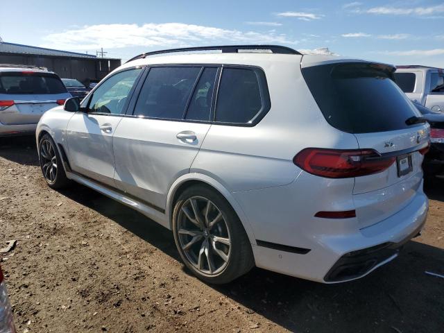 5UXCX6C02M9H21155 - 2021 BMW X7 M50I WHITE photo 2