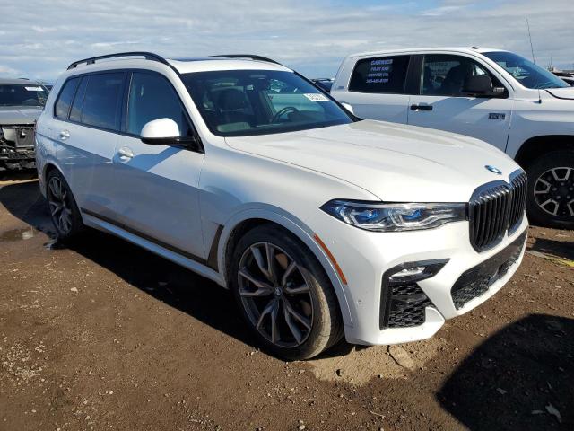 5UXCX6C02M9H21155 - 2021 BMW X7 M50I WHITE photo 4