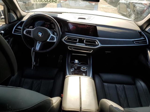 5UXCX6C02M9H21155 - 2021 BMW X7 M50I WHITE photo 8
