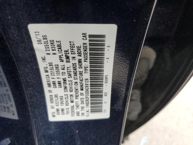 1HGCR2F55DA269128 - 2013 HONDA ACCORD SPORT BLUE photo 13