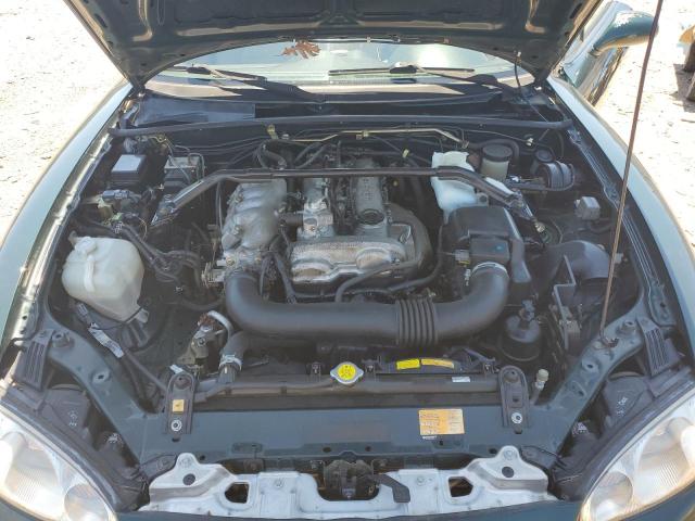 JM1NB353630312509 - 2003 MAZDA MX-5 MIATA BASE GREEN photo 11