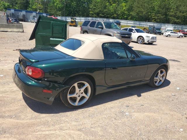 JM1NB353630312509 - 2003 MAZDA MX-5 MIATA BASE GREEN photo 3