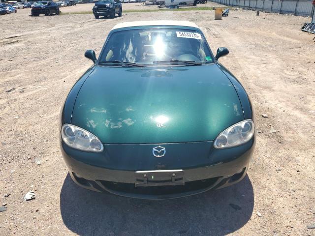 JM1NB353630312509 - 2003 MAZDA MX-5 MIATA BASE GREEN photo 5