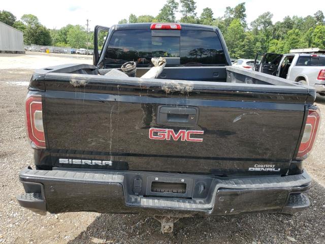 3GTU2PEJ6HG346857 - 2017 GMC SIERRA K1500 DENALI BLACK photo 6