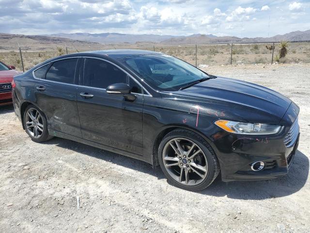 3FA6P0D91ER291233 - 2014 FORD FUSION TITANIUM BLACK photo 4