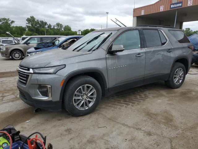 1GNERGKWXPJ127744 - 2023 CHEVROLET TRAVERSE LT GRAY photo 1