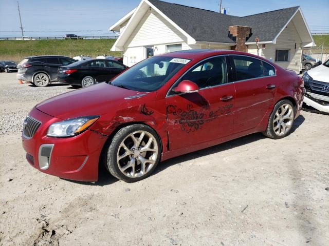 2G4GV5GV0C9201207 - 2012 BUICK REGAL GS RED photo 1