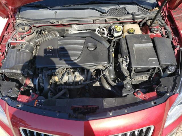 2G4GV5GV0C9201207 - 2012 BUICK REGAL GS RED photo 11