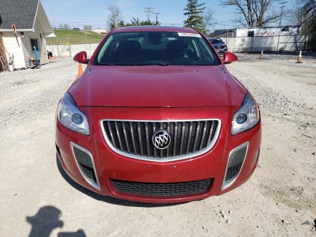 2G4GV5GV0C9201207 - 2012 BUICK REGAL GS RED photo 5