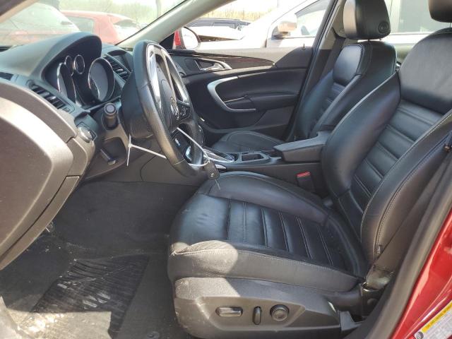 2G4GV5GV0C9201207 - 2012 BUICK REGAL GS RED photo 7