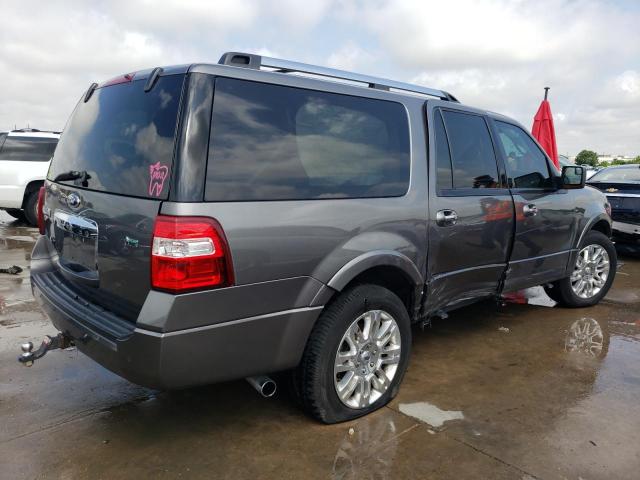 1FMJK2A51CEF42084 - 2012 FORD EXPEDITION EL LIMITED GRAY photo 3