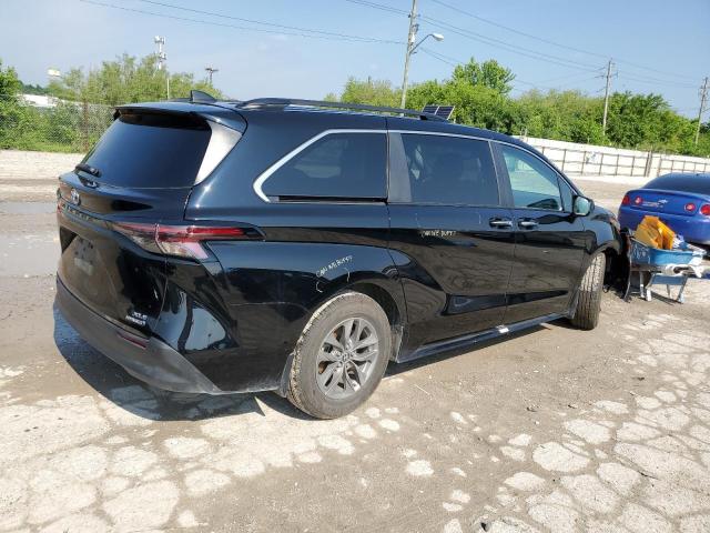 5TDJSKFC3PS083510 - 2023 TOYOTA SIENNA XLE BLACK photo 3