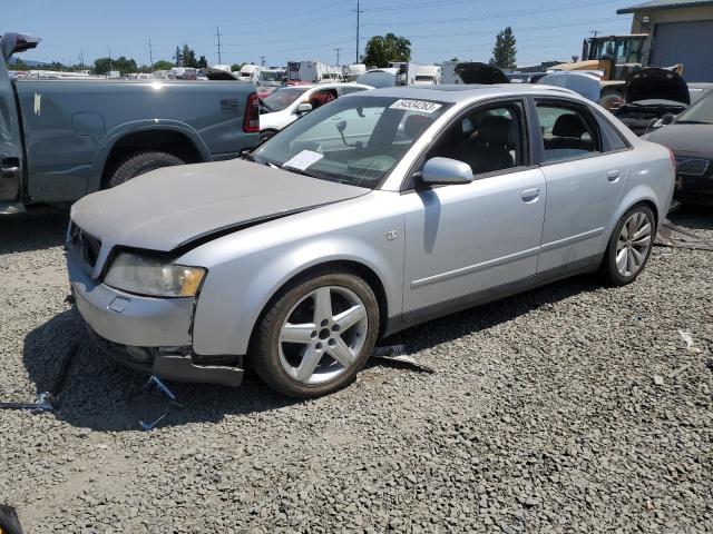 WAULC68E23A267787 - 2003 AUDI A4 1.8T QUATTRO SILVER photo 1