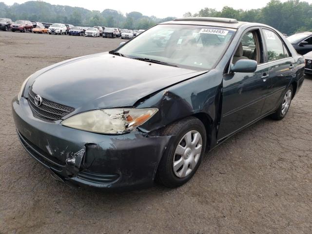 4T1BE32K12U615030 - 2002 TOYOTA CAMRY LE GREEN photo 1