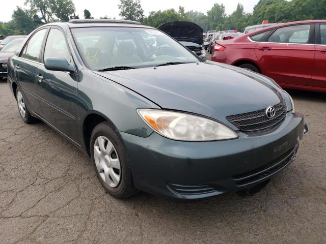 4T1BE32K12U615030 - 2002 TOYOTA CAMRY LE GREEN photo 4