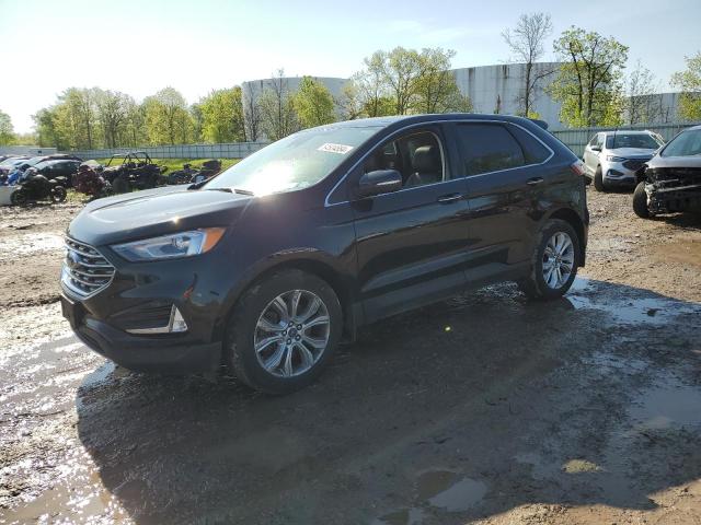 2FMPK4K92MBA64164 - 2021 FORD EDGE TITANIUM BLACK photo 1