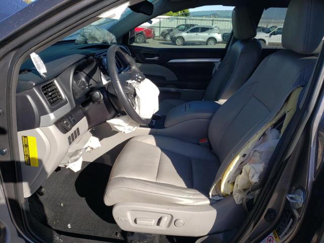 5TDJKRFH6FS119550 - 2015 TOYOTA HIGHLANDER XLE Boz foto 7