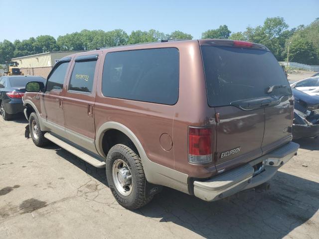 1FMNU43S92ED64160 - 2002 FORD EXCURSION LIMITED BROWN photo 2