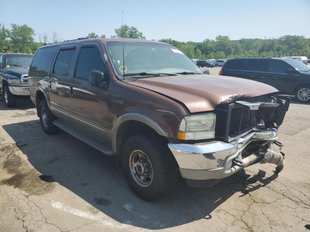1FMNU43S92ED64160 - 2002 FORD EXCURSION LIMITED BROWN photo 4