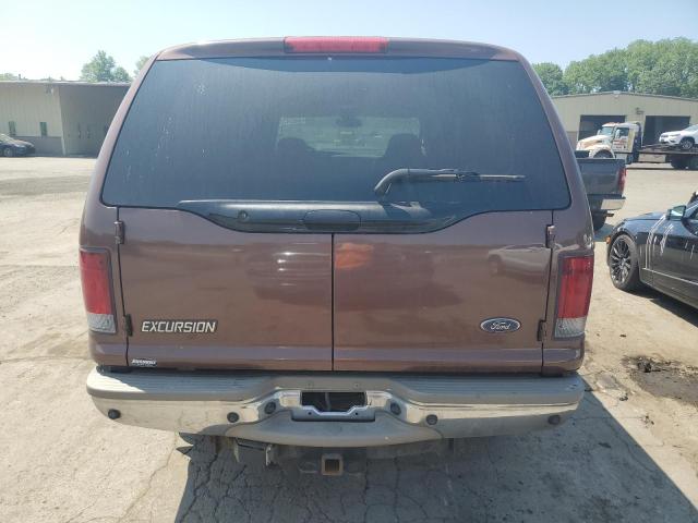 1FMNU43S92ED64160 - 2002 FORD EXCURSION LIMITED BROWN photo 6