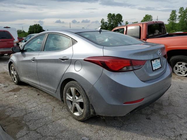 5NPDH4AEXGH686346 - 2016 HYUNDAI ELANTRA SE GRAY photo 2