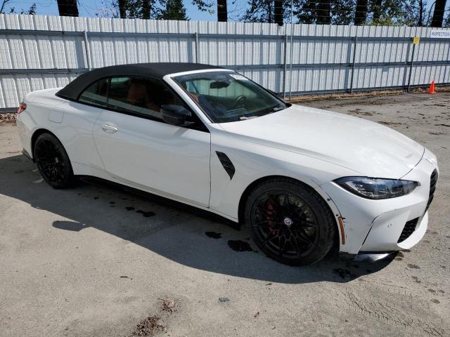 WBS33BA08PCL37564 - 2023 BMW M4 COMPETITION WHITE photo 4