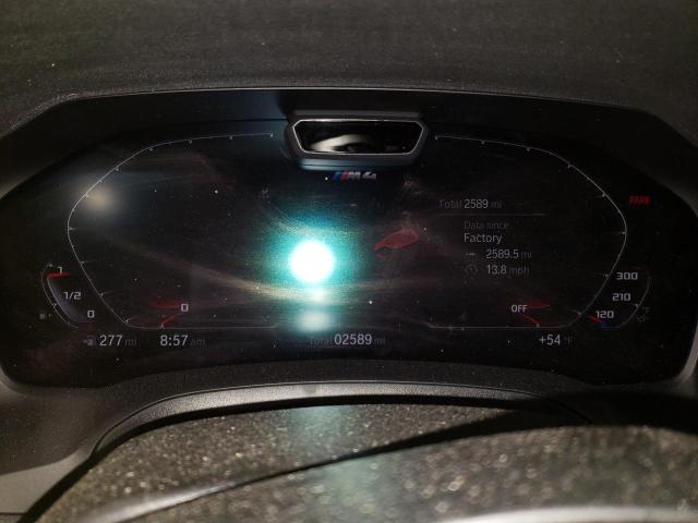 WBS33BA08PCL37564 - 2023 BMW M4 COMPETITION WHITE photo 9