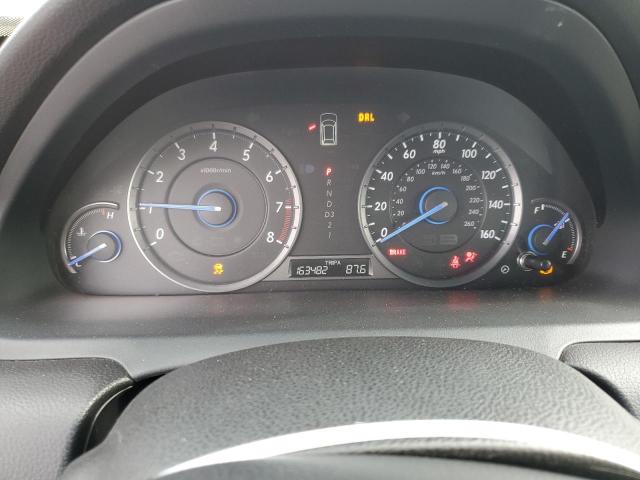 5J6TF2H52CL006077 - 2012 HONDA CROSSTOUR EXL ნაცრისფერი ფოტო 9