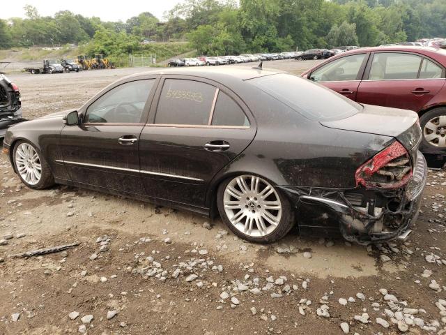 WDBUF90XX7X216908 - 2007 MERCEDES-BENZ E 550 4MATIC BLACK photo 2