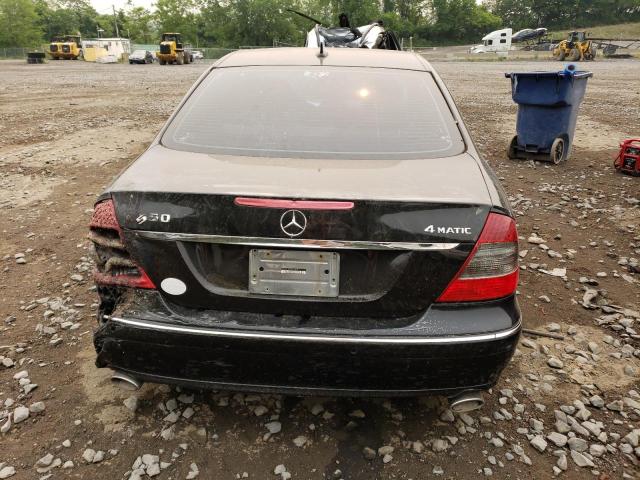 WDBUF90XX7X216908 - 2007 MERCEDES-BENZ E 550 4MATIC BLACK photo 6