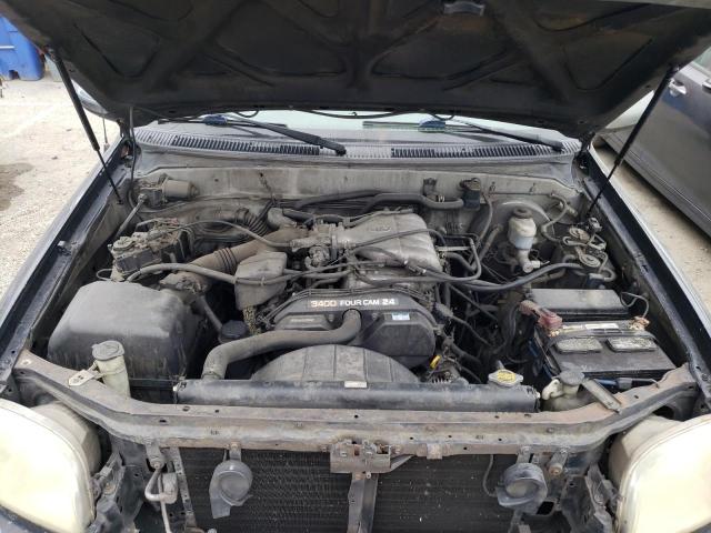 5TBRN34112S227526 - 2002 TOYOTA TUNDRA ACCESS CAB SR5 BLACK photo 11