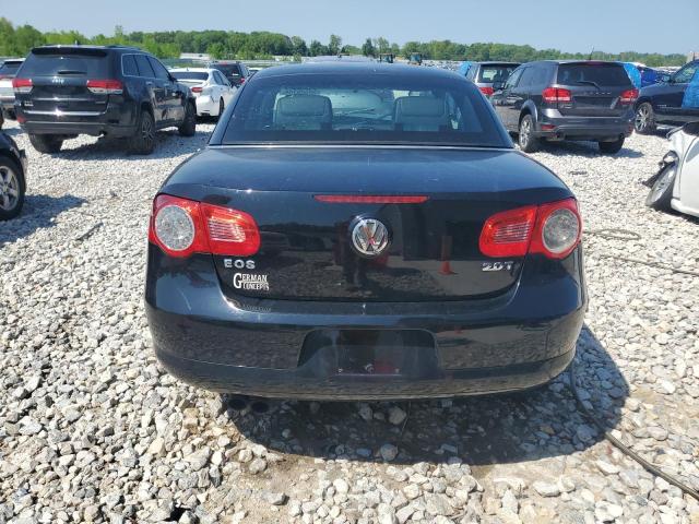 WVWBA71F48V046544 - 2008 VOLKSWAGEN EOS TURBO BLACK photo 6