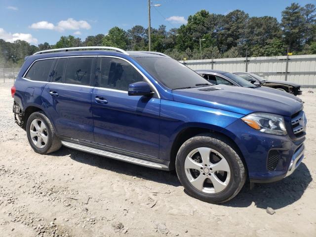 4JGDF6EE9HA839654 - 2017 MERCEDES-BENZ GLS 450 4MATIC BLUE photo 4