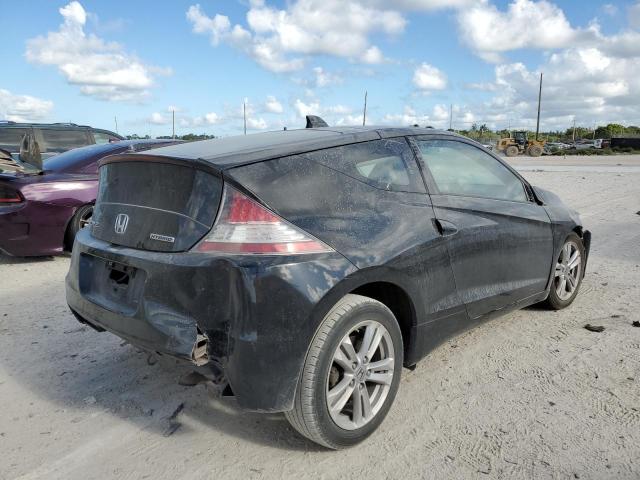 JHMZF1D61BS005952 - 2011 HONDA CR-Z EX BLACK photo 4