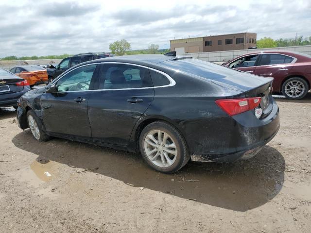 1G1ZE5ST1HF191426 - 2017 CHEVROLET MALIBU LT BLACK photo 2