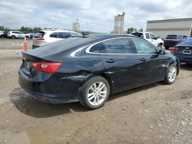 1G1ZE5ST1HF191426 - 2017 CHEVROLET MALIBU LT BLACK photo 3