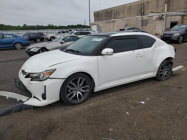 JTKJF5C77E3076516 - 2014 TOYOTA SCION TC WHITE photo 1