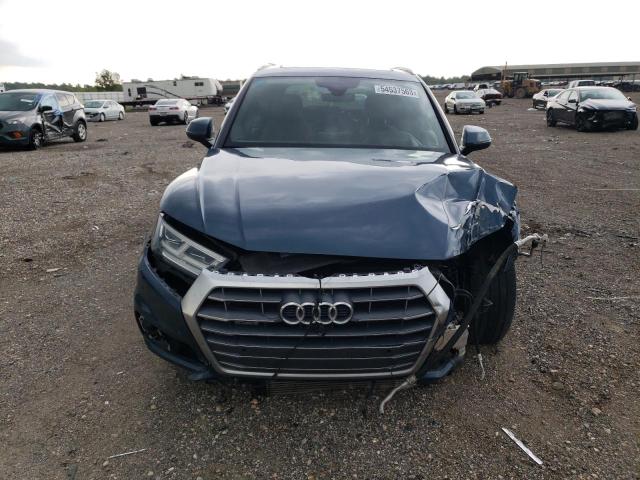 WA1CNAFY8J2149645 - 2018 AUDI Q5 PRESTIGE BLUE photo 5