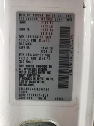 3N63M0ZN0JK696124 - 2018 CHEVROLET CITY EXPRE LT 白色 照片 14