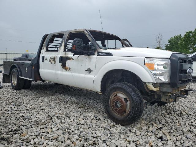 1FD8W3HTXDEA49177 - 2013 FORD F350 SUPER DUTY WHITE photo 4