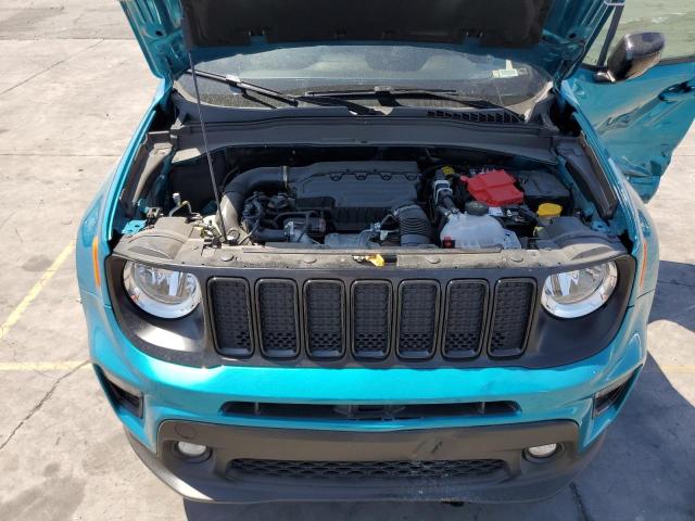 ZACNJDE14NPN55981 - 2022 JEEP RENEGADE ALTITUDE TEAL photo 12