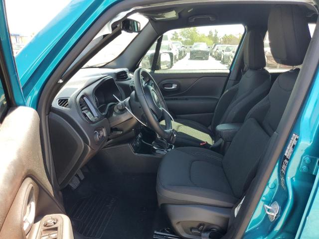 ZACNJDE14NPN55981 - 2022 JEEP RENEGADE ALTITUDE TEAL photo 7