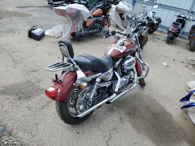 1HD1CT3179K461701 - 2009 HARLEY-DAVIDSON XL1200 C BURGUNDY photo 4