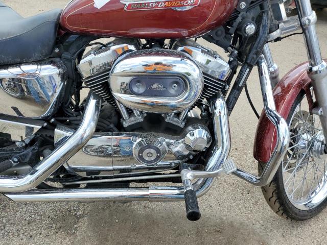 1HD1CT3179K461701 - 2009 HARLEY-DAVIDSON XL1200 C BURGUNDY photo 7