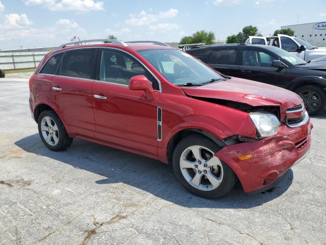 3GNAL4EK6ES543860 - 2014 CHEVROLET CAPTIVA LTZ RED photo 4